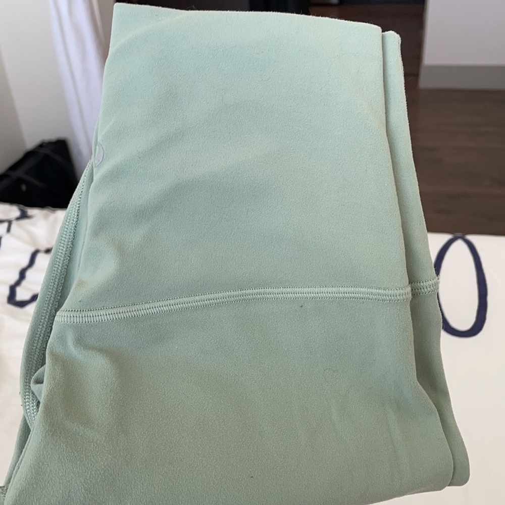Lululemon align leggings mint green